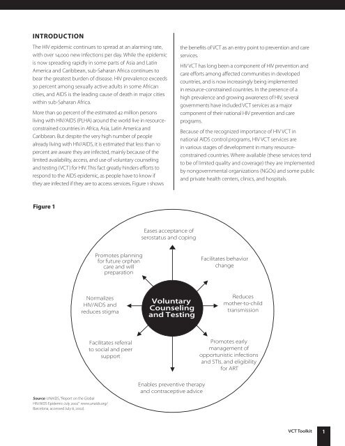 Voluntary Counseling and Testing for HIV: A Strategic ... - FHI 360