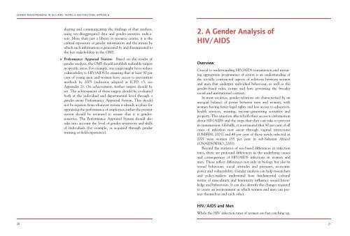 Gender Mainstreaming in HIV/AIDS - Commonwealth Secretariat