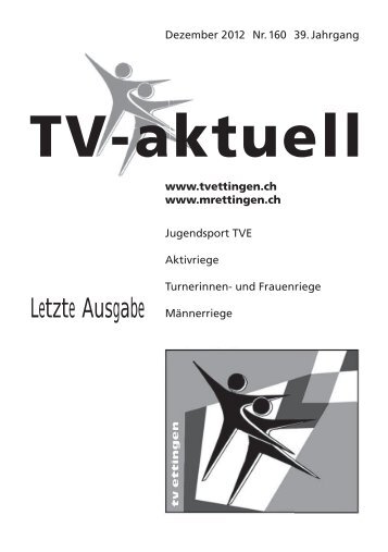 TV-aktuell Nr. 160 - MR Ettingen