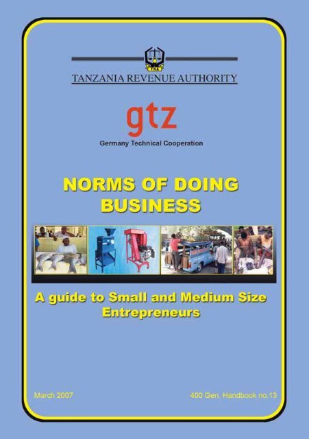 Contents - Tanzania Revenue Authority