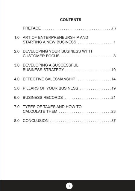 Contents - Tanzania Revenue Authority