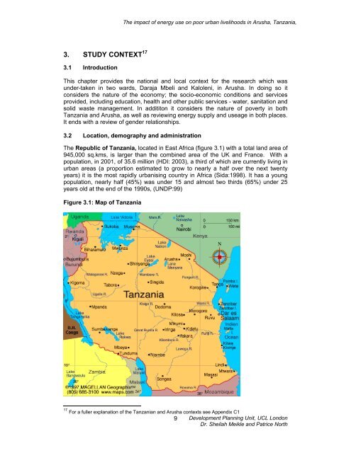 The Impact of Energy Use on Poor Urban Livelihoods in ... - DfID