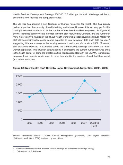 Poverty and Human Development Report 2009 - UNDP in Tanzania