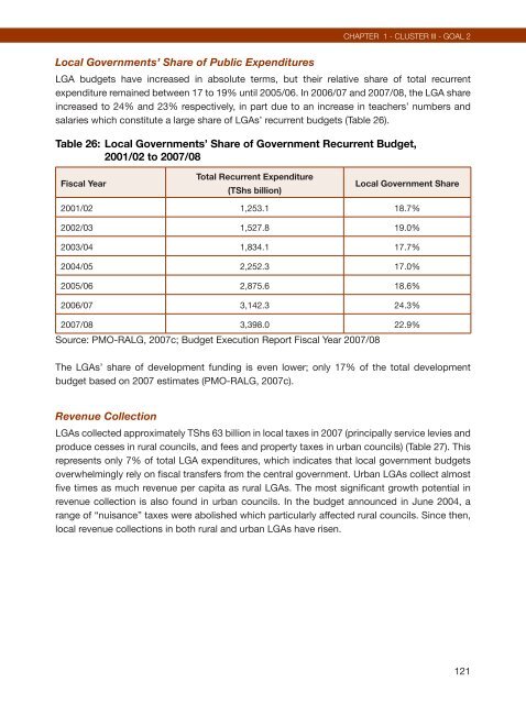 Poverty and Human Development Report 2009 - UNDP in Tanzania