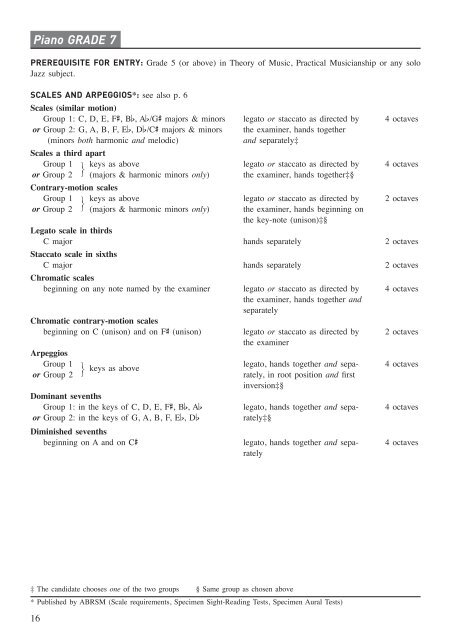 Piano GRADE 1 - ABRSM