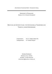 Masterarbeit Bombosch TZTD.pdf - Stiftung TANZ