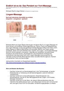 Lingam what massage is Massages