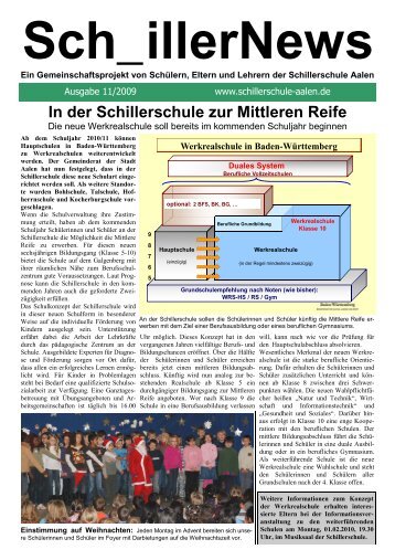 Sch_illerNews 11 - Schillerschule Aalen