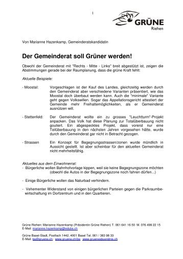 Referat von Marianne Hazenkamp vom 08. Dezember (pdf