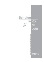 Schul - Landesschulrat für Vorarlberg