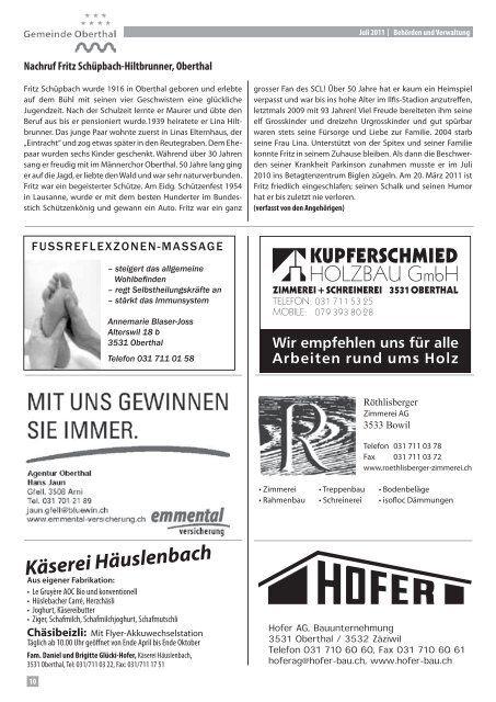 Ausgabe 04/11 - Oberthal