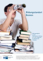 Bildungsstandort Bremen - Kommunikation und Wirtschaft