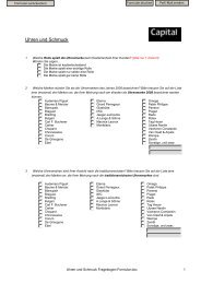 Fragebogen im PDF Format jetzt downloaden - Capital