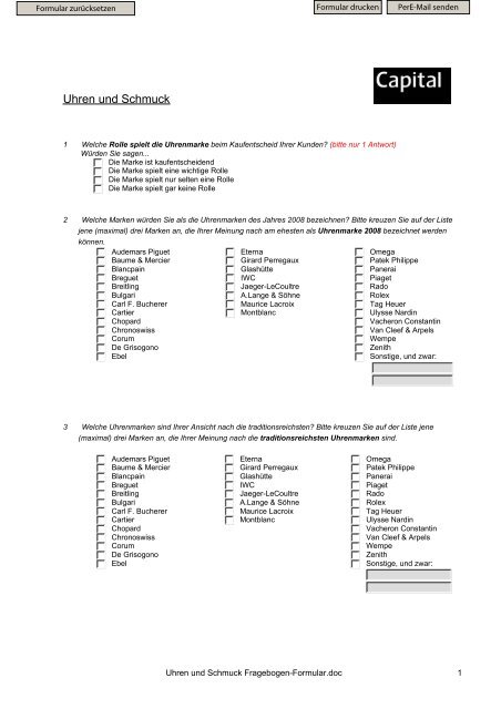 Fragebogen im PDF Format jetzt downloaden - Capital