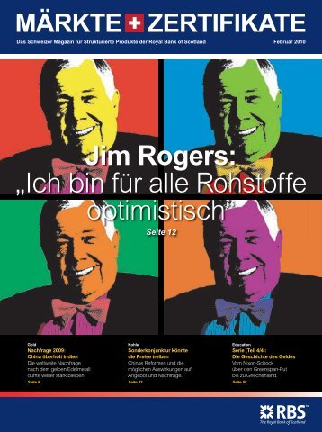 Jim Rogers - The Royal Bank of Scotland plc - Switzerland