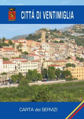Clicca qui per scaricare la Carta dei servizi - Comune di Ventimiglia