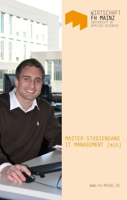 MASTER-STUDIENGANG IT MANAGEMENT - Fachhochschule Mainz