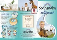 Ziegenmilch Bio - Sonnenalm