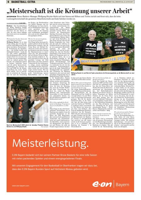 Impressionen von der Meisterschaft 2005 - Fanclub Faszination ...