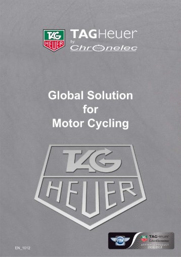 Download the catalog - TAG Heuer Timing Systems