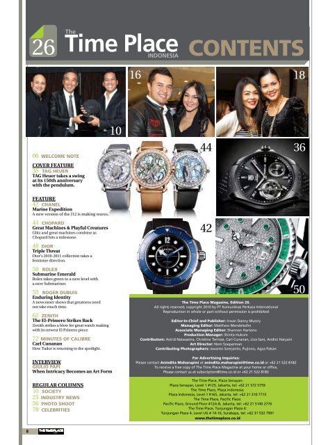 Roger Dubuis - The Time Place