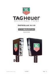 HL2-33 - TAG Heuer Timing Systems