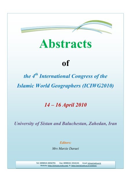 view abstracts - XXI IALM Congress