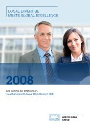 2008 Die Summe der Erfahrungen ... - Aareal Bank AG