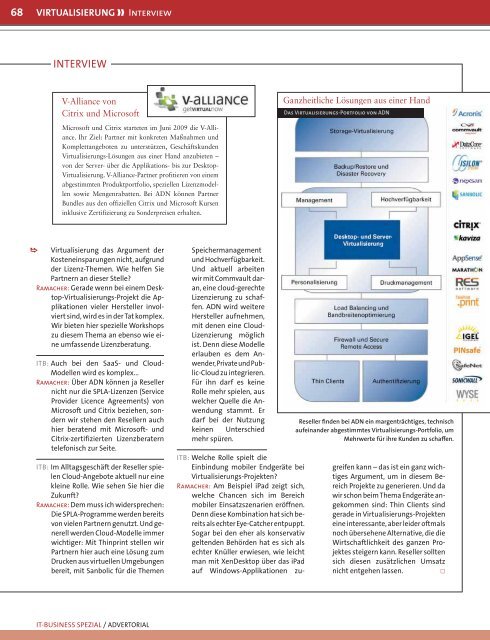 Virtualisierung - IT-Business