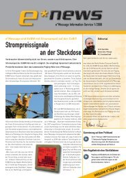 Strompreissignale an der Steckdose - e*BOS - Alarmierung.de