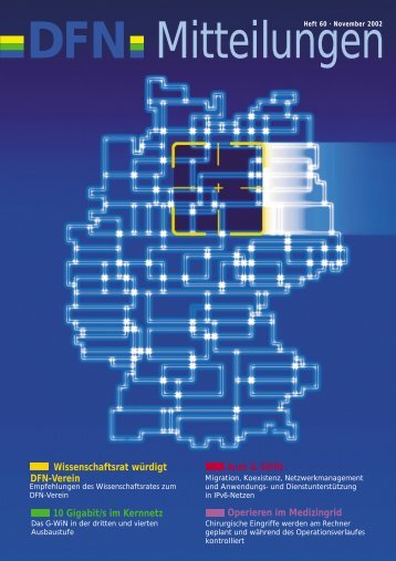 Wissenschaftsrat würdigt DFN-Verein 6net & 6WiN 10 Gigabit/s im ...