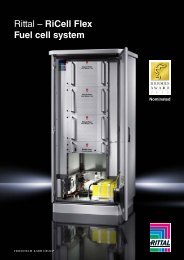 Rittal – RiCell Flex Fuel cell system