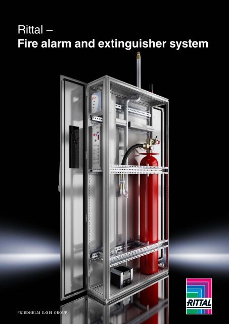 Rittal - Fire alarm and extinguisher system