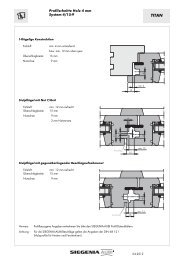 Profilschnitte Holz 4 mm System 4/15-9 - siegenia-aubi