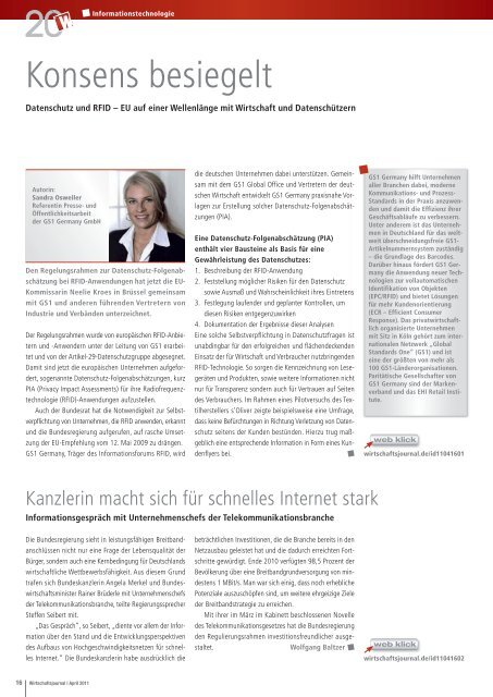 Sicheres Unternehmen - Wirtschaftsjournal