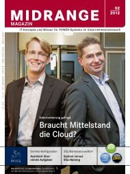 Braucht Mittelstand die Cloud? - ULC Business Solutions GmbH