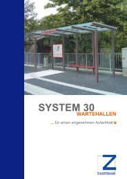 SYSTEM 30 - Zimmermann Stadtmöblierung