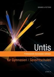 Untis für Gymnasien - Lander Software