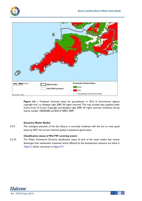 Water Cycle Study - East Devon District Council