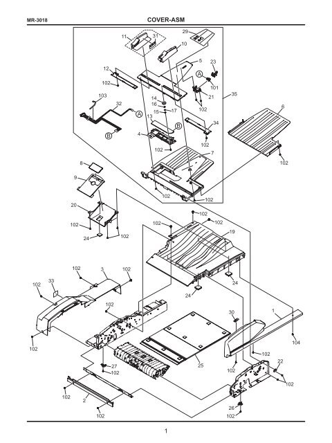 CX1145 MFP ADF - Okidata