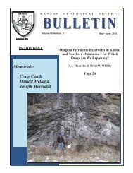 KGS BULLETIN - Kansas Geological Society & Library