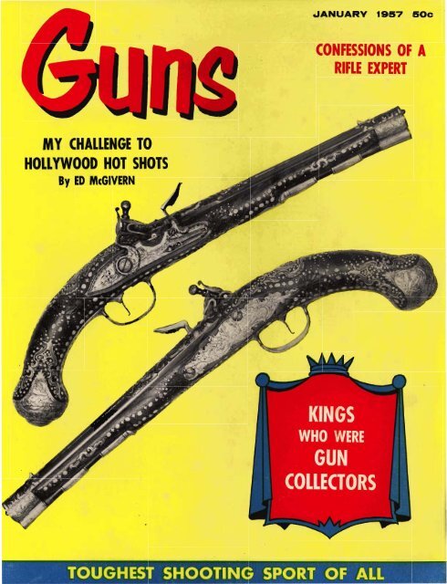 GUNS Magazine January 1957