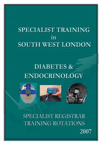 SW Thames Prospectus - South Thames Diabetes and Endocrinology