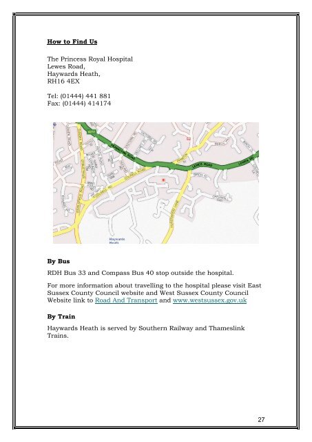 SW Thames Prospectus - South Thames Diabetes and Endocrinology