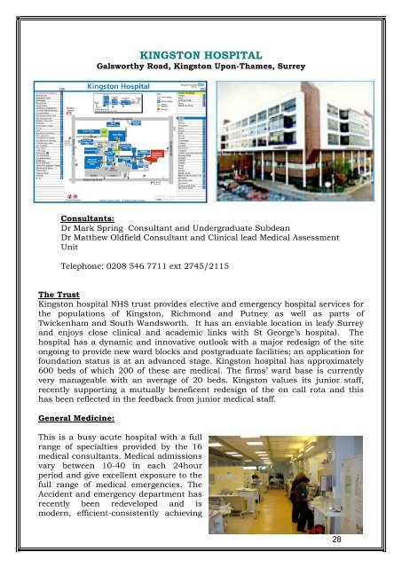 SW Thames Prospectus - South Thames Diabetes and Endocrinology