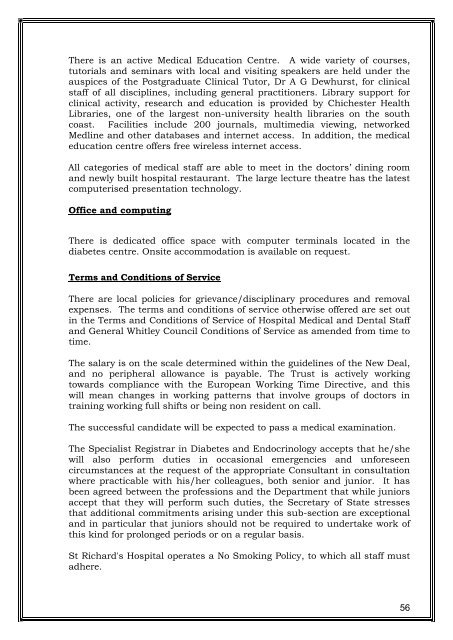 SW Thames Prospectus - South Thames Diabetes and Endocrinology