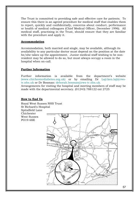 SW Thames Prospectus - South Thames Diabetes and Endocrinology