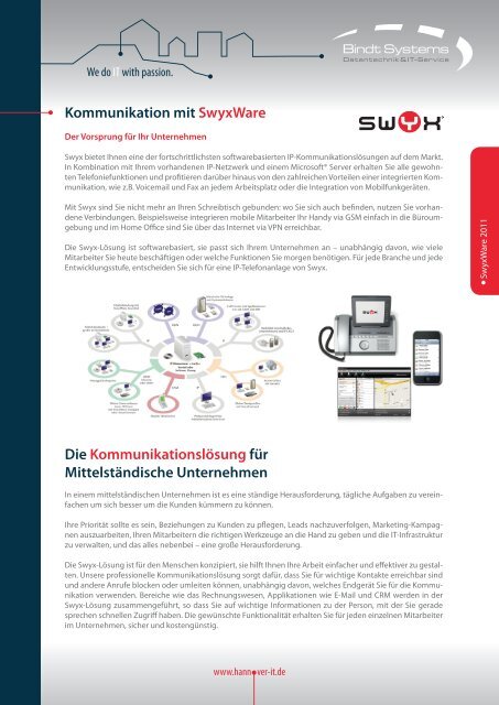 Kommunikation mit SwyxWare Die Kommunikationslösung für ...