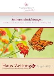 Haus-Zeitung•Ausgabe 08 | 11 - Anderson Holding Aktiengesellschaft