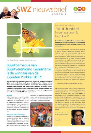 SWZ nieuwsbrief